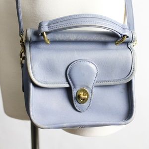 Vintage COACH Winnie Crossbody Periwinkle Blue